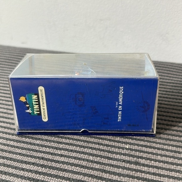 NEW  ATLAS TINTIN CAR #4 Chequer Taxi 1/43 Model Voiture - Picture 3 of 4